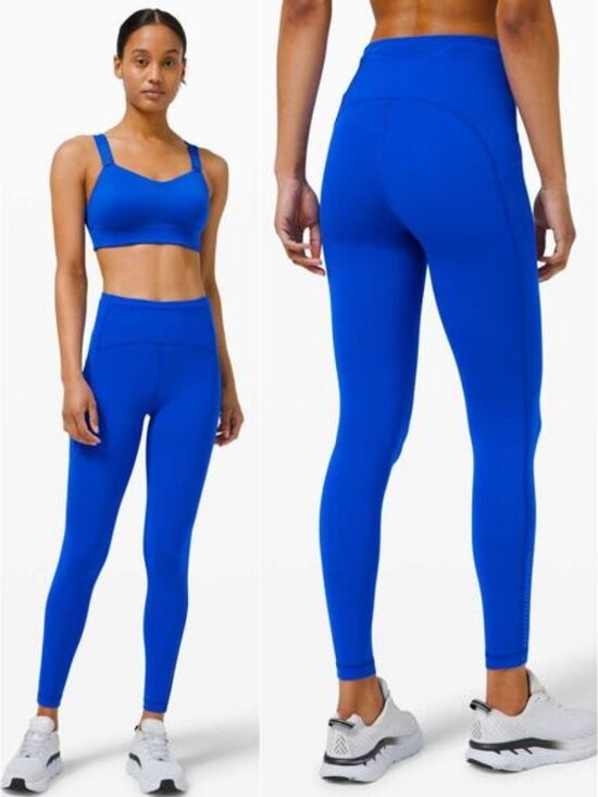 lululemon athletica Pants - LULULEMON Swift Speed High-Rise Tight 28" Size 4 Cerulean Blue